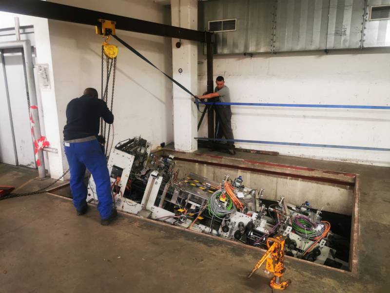 Manutention et démantèlement de machines industrielles à Serris 77