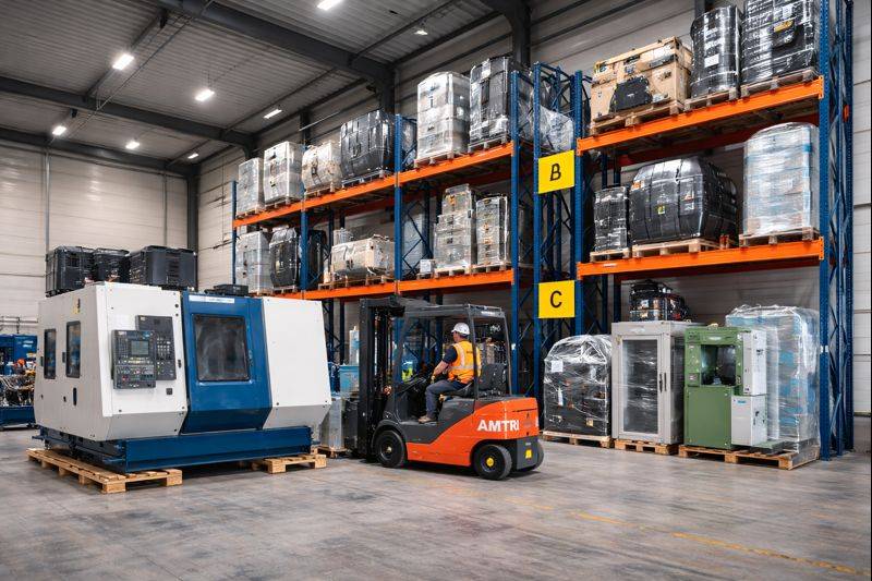 Stockage d’équipements industriels à Troyes (10), dans l’Aube