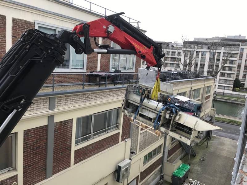 Grutage de vos machines industrielles avec accès difficiles à Paris 75 en Île-de-France
