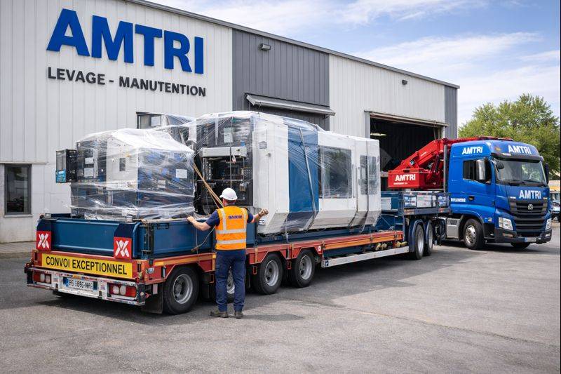Transport d’équipements de production de Noisy-le-Sec (93) à Épernay (51), Marn